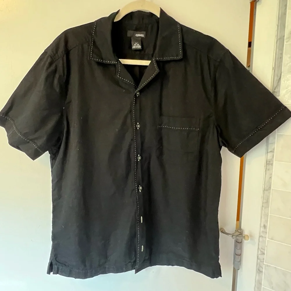 Black Men's Shirt - Picture 1 of 6